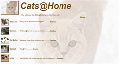 Desktop Screenshot of cats-at-home.com